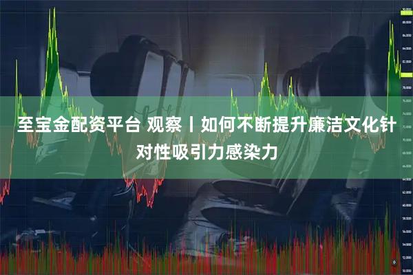 至宝金配资平台 观察丨如何不断提升廉洁文化针对性吸引力感染力