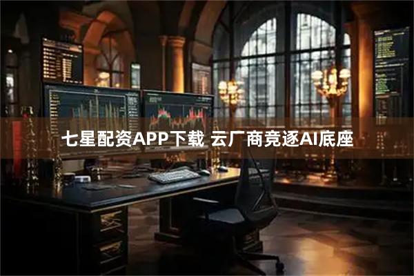 七星配资APP下载 云厂商竞逐AI底座